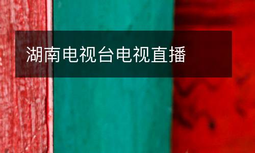 湖南电视台电视直播